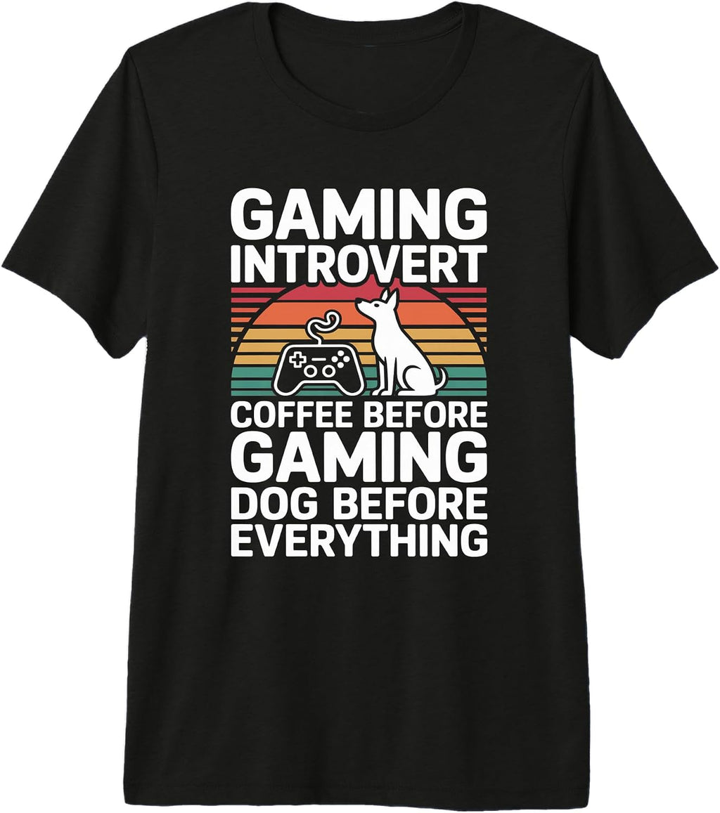 Introvert Dog Lover Coffee Before Dog