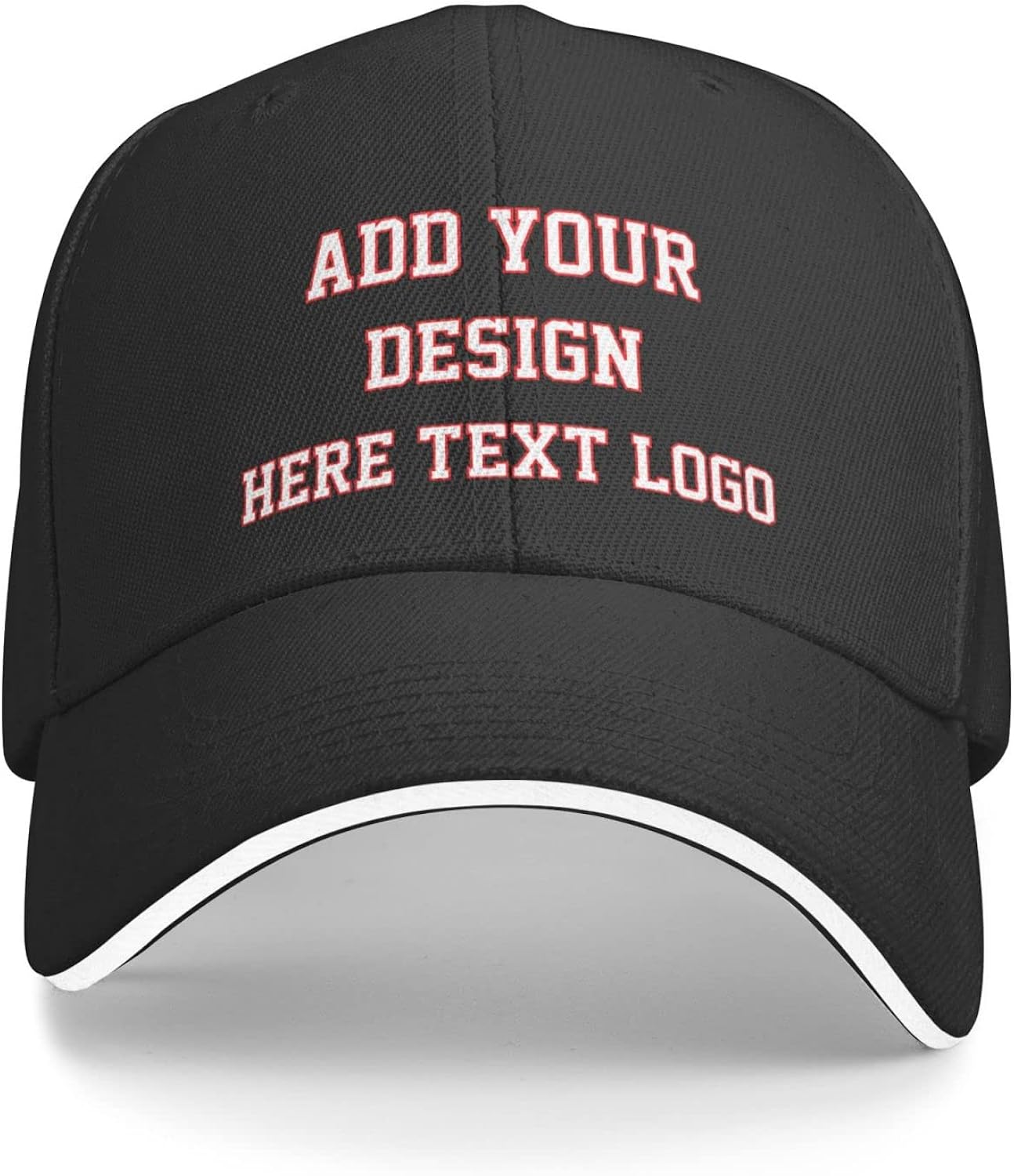 Custom Baseball Cap Design Your Own Hats Custom Hats Logo Personalized Baseball Cap Black