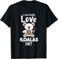 Humorous Koala Merch Women Men Kids