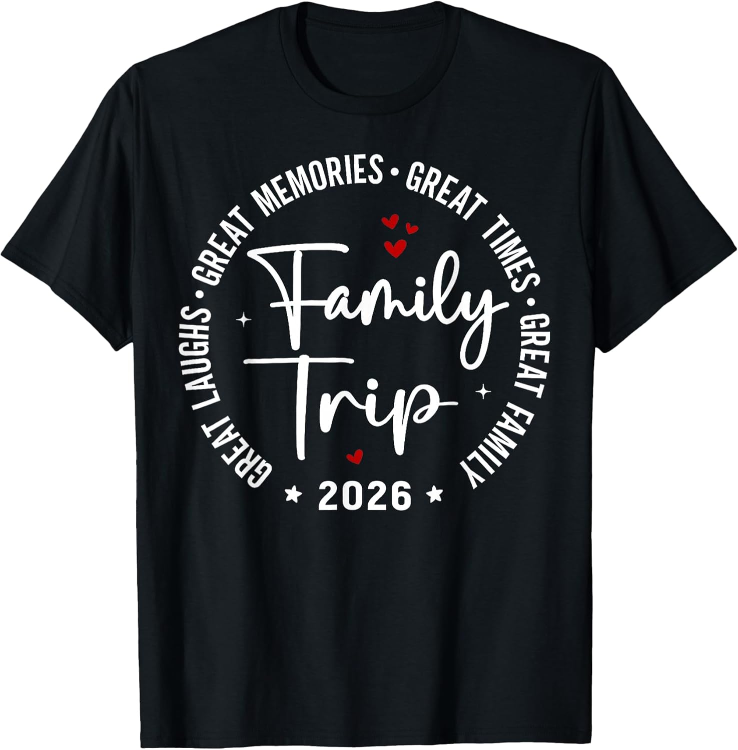 Family Trip Vacation 2026 Matching Summer Group T