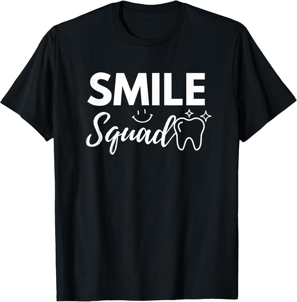 Dental Smile Squad Cute Dentist Doctor T-Shirt