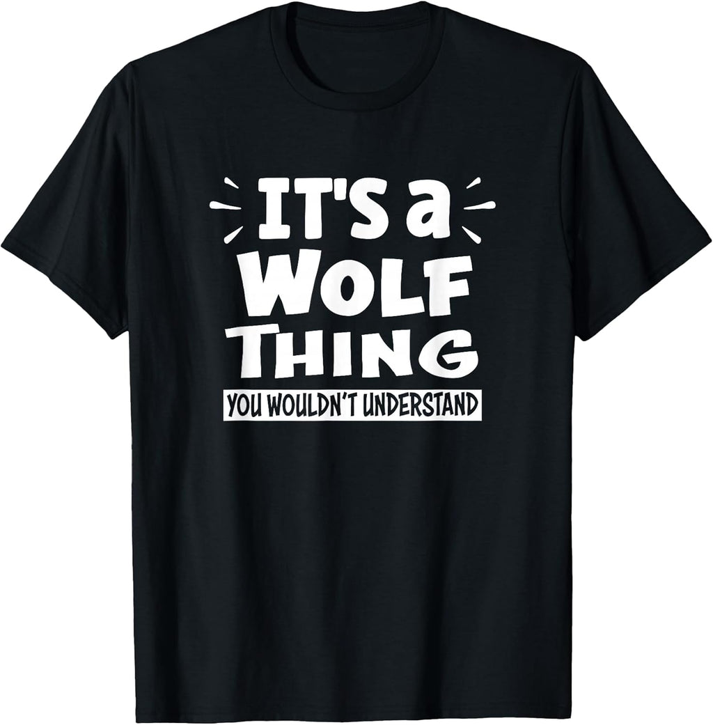 Wolf Animal Lovers Apparel