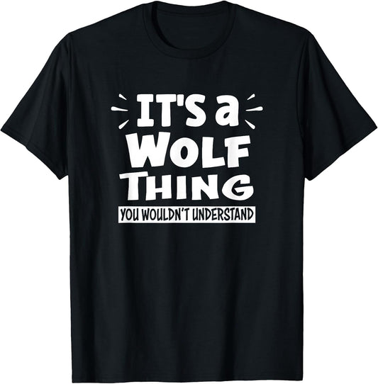 Wolf Animal Lovers Apparel