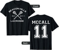 Beacon Hills MCCALL 11 Lacrosse Teen Wolf Inspired