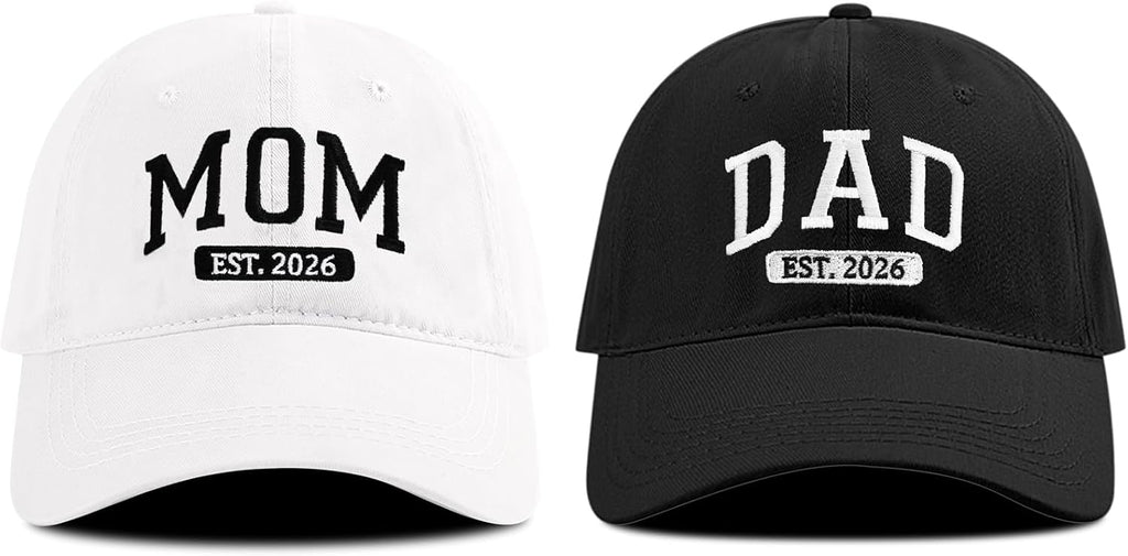 Family Baseball Hat, Pregnancy Announcement Mother Father Day Birthday Gifts for Dad Mom Aunt Uncle