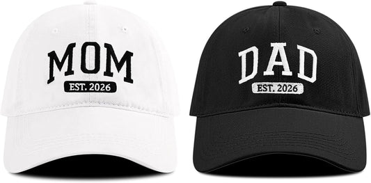 Family Baseball Hat, Pregnancy Announcement Mother Father Day Birthday Gifts for Dad Mom Aunt Uncle