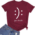 Women's T-Shirts Cotton Funny Graphic Design Casual Short Sleeve Top Tees