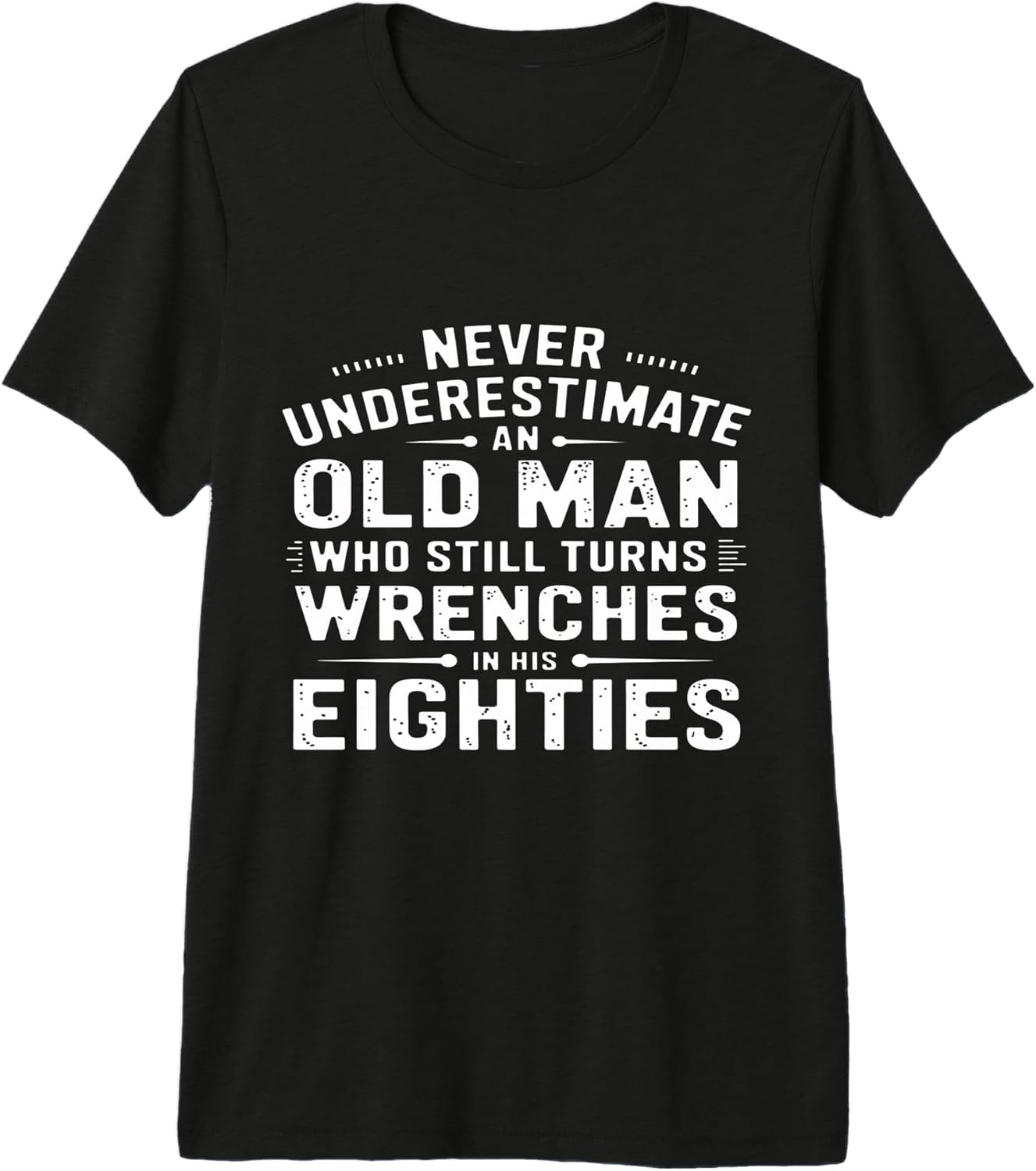 Old Mechanic Eighty Year Old Man Wrenches
