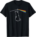 Playing with Light Cat Gift Men Kids Women Funny Cat T-Shirt