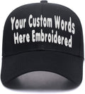 Custom Baseball Hat, Embroidered. Unisex Personalize Gifts Curved Bill Dad Cap
