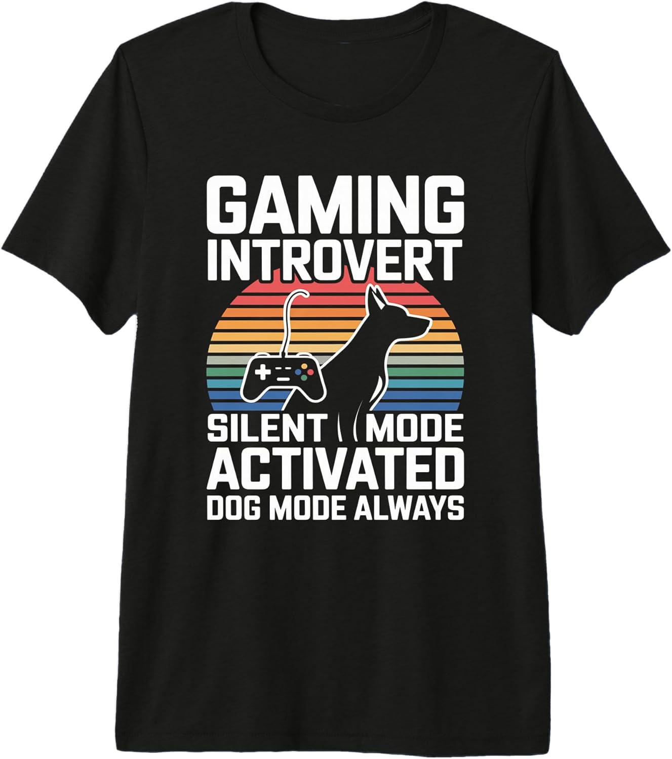 Gaming Introvert Dog Lover Vibes