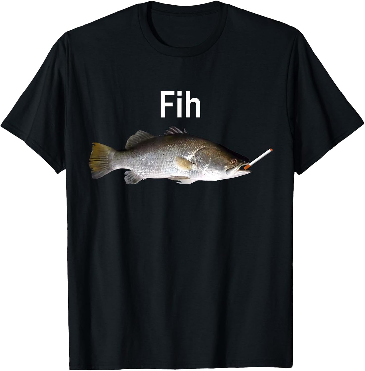 Funny Fih Misspelled Fish Meme Fish Smoking Gift