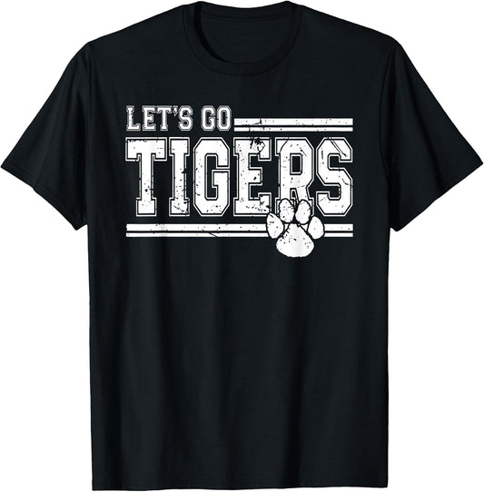 Tiger Pride School Sports Games Day Moms Kids Tees
