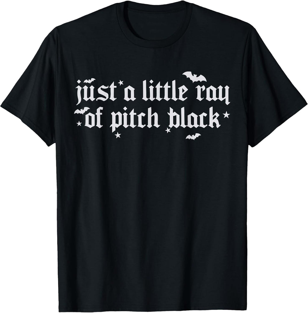 Retro Just A Little Ray Of Pitch Black Halloween