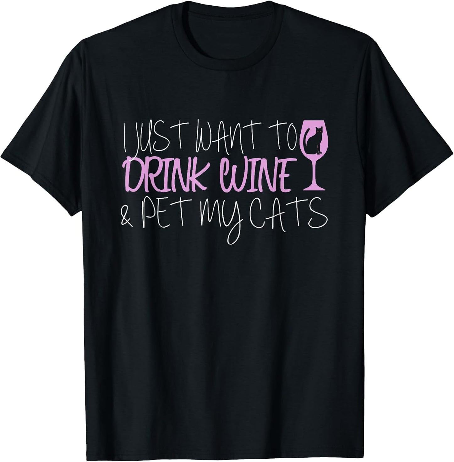 Wine And Cat Shirts
