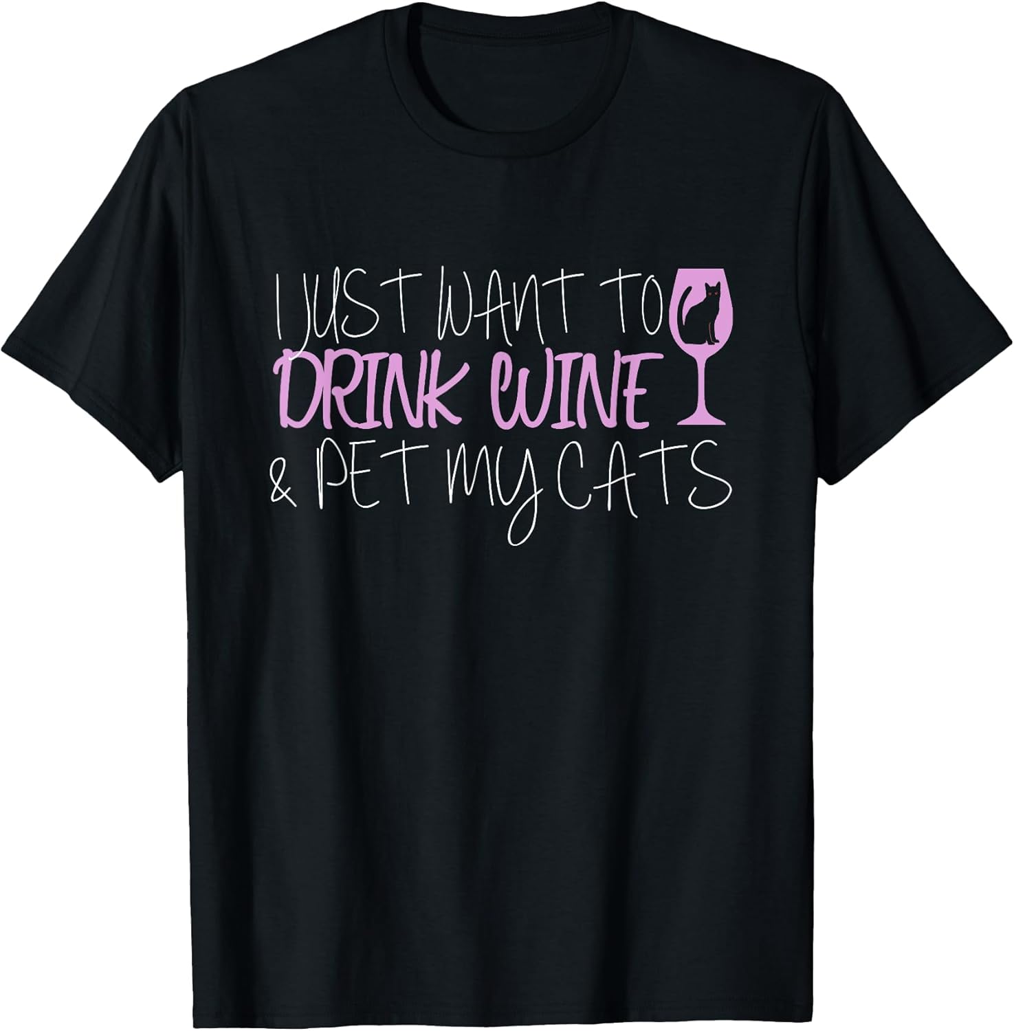 Wine And Cat Shirts