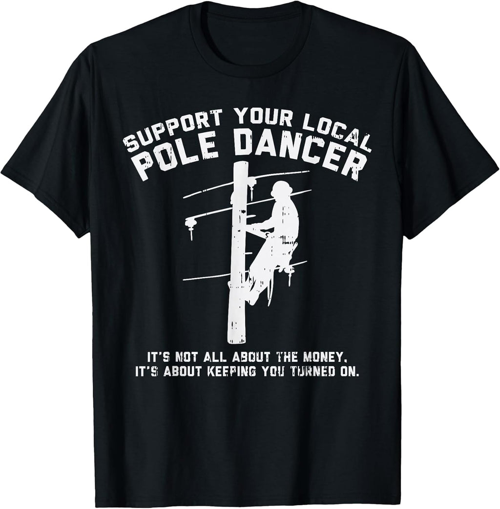 BoredKoalas Electrician Shirts Power Lineman Gift
