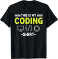 This Is My Coding Shirt Funny Shirts.