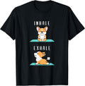 Inhale Exhale Cardigan Welsh Corgi Dog Apparel