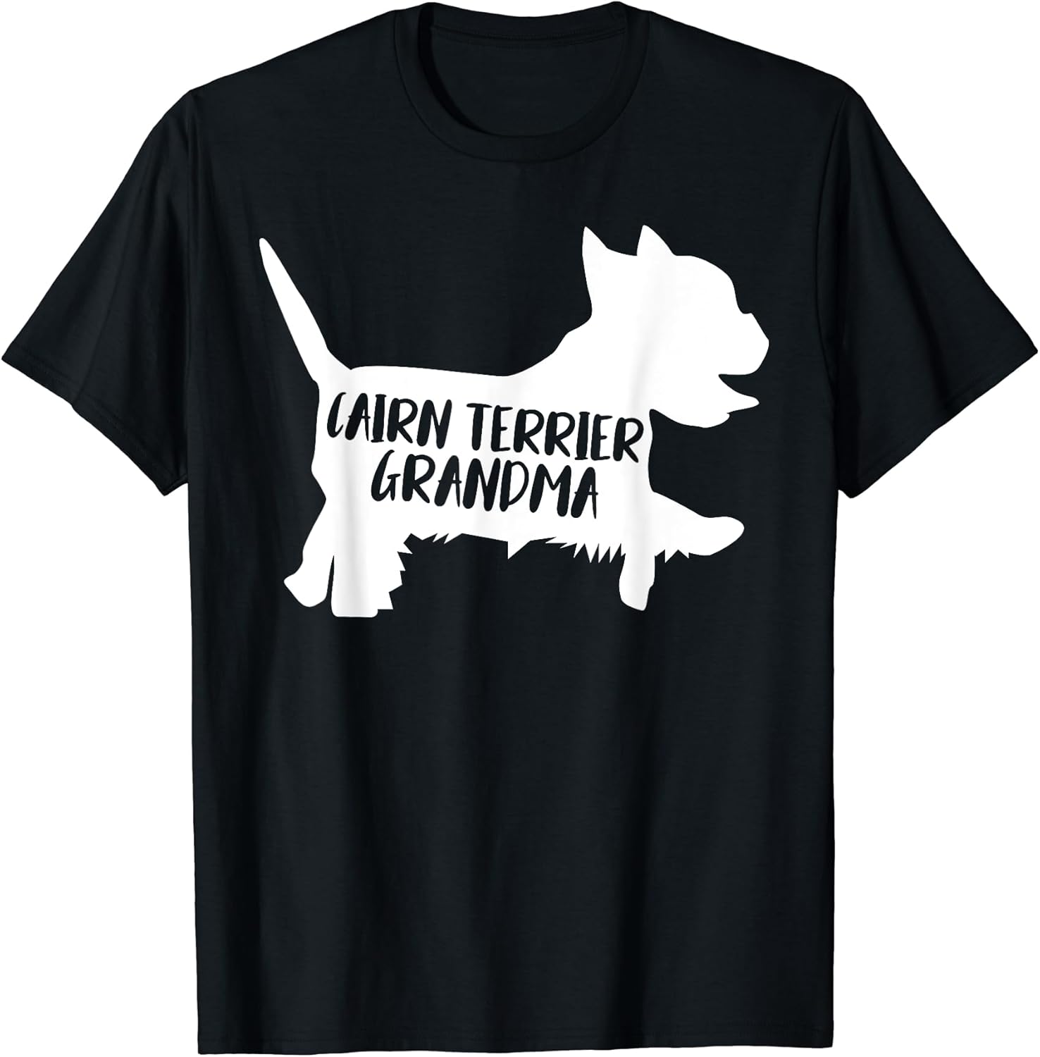 Cairn Terrier Grandma Funny Cairn Terrier Owner Dog Lover T-Shirt