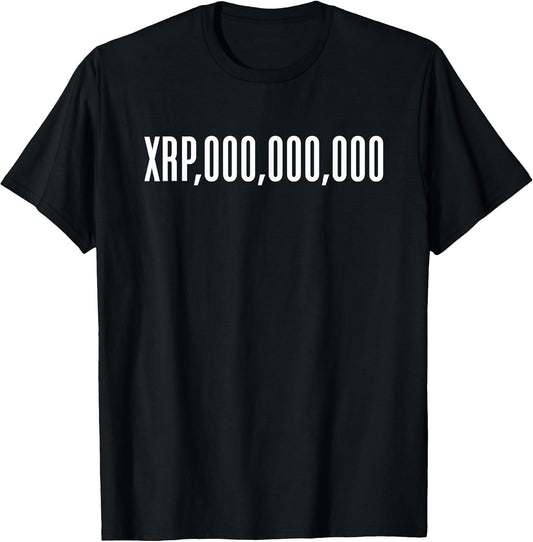 XRP Millionaire Tee Shirts for Men Women