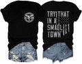Funny Letter Print Country Music Shirt for Women Concert Shirts Vintage Country Western Casual T-Shirt Tops