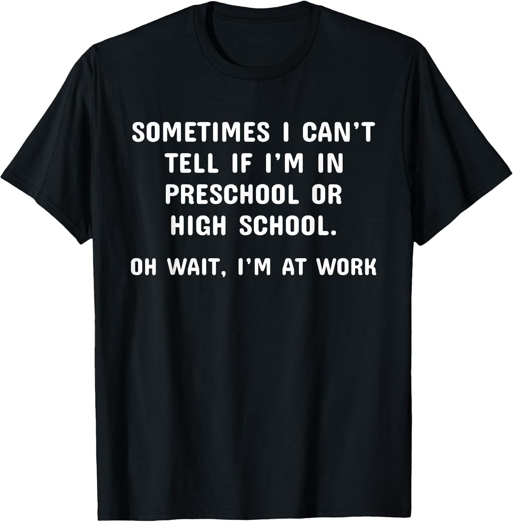 Sarcasm Preschool Highschool Witty Hilarious Quote