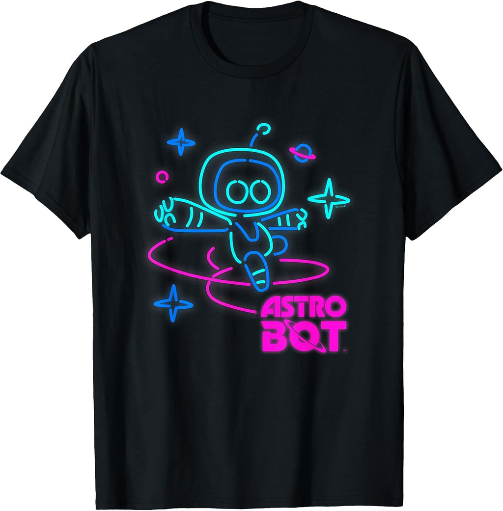 Neon Lights PlayStation T-Shirt