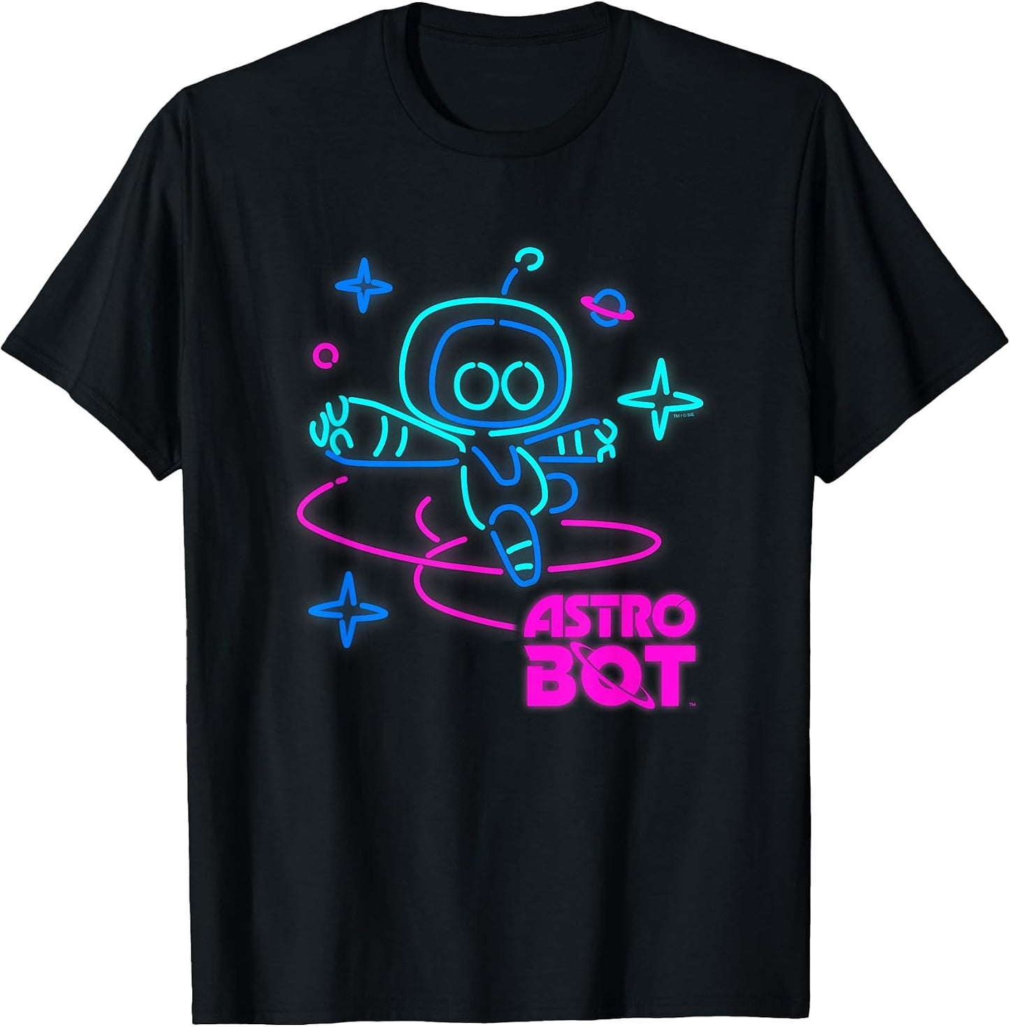 Neon Lights PlayStation T-Shirt