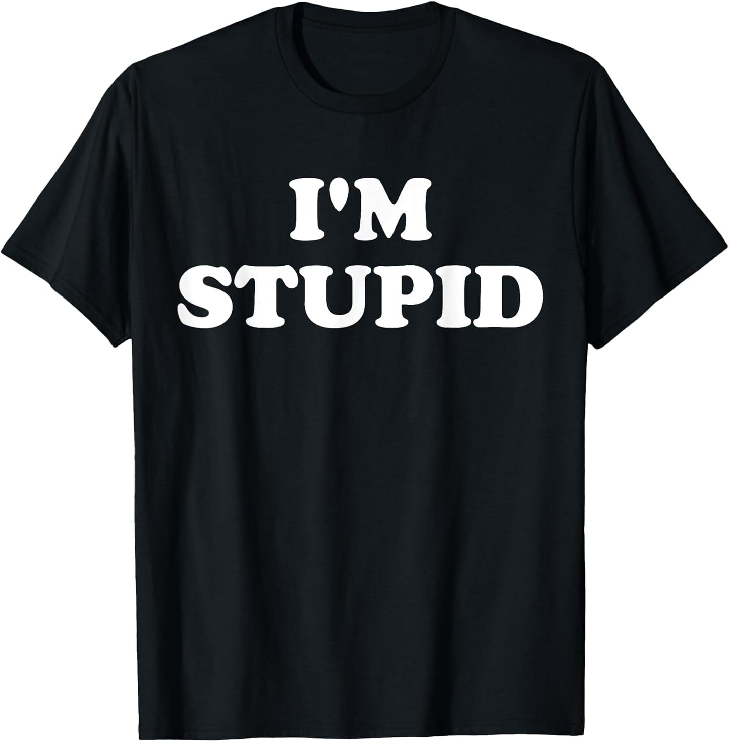 I'm with Stupid Funny Matching Couples Sarcastic T-Shirt