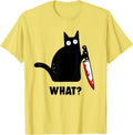 What Murderous Cat Holding Knife Halloween Costume