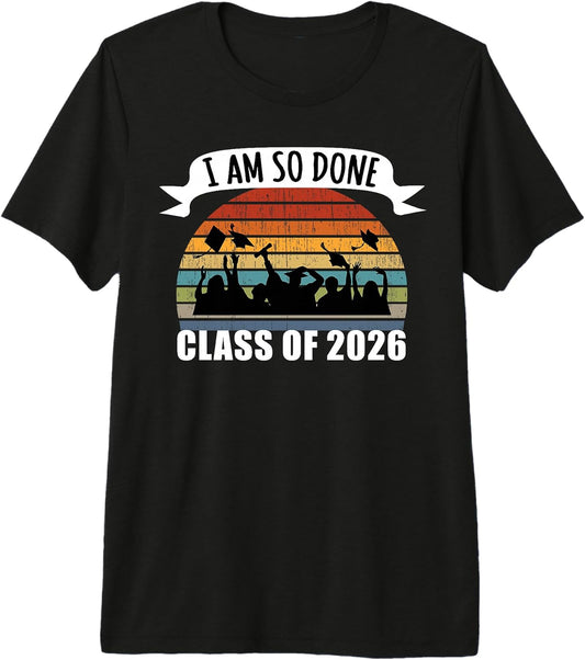 I Am Done Graduation Party Class Of 2026 Supplies