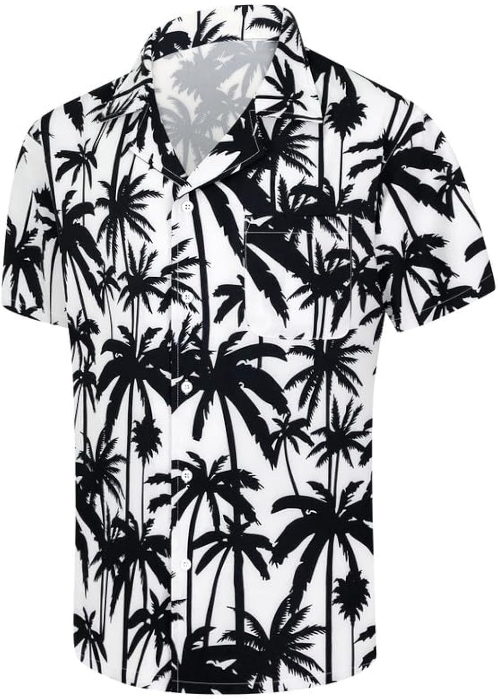 Men's Short Sleeve Hawaiian Shirt Quick Dry Loose Fit, Floral Print Tropical Cruise Beach Button Down Graffiti Aloha