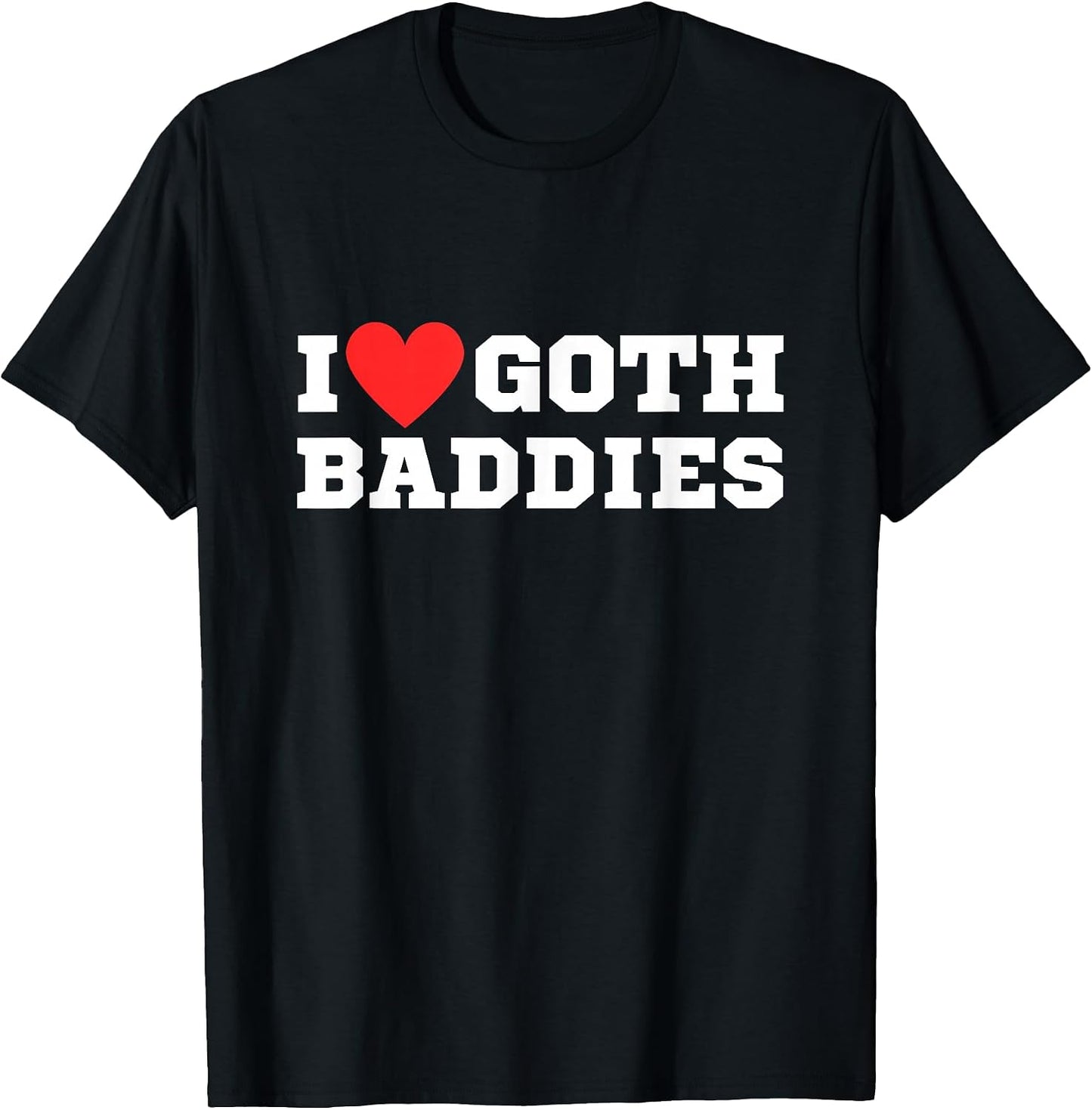 I love goth baddies I love goth girls I heart goth