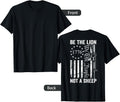 Be The Lion Not A Sheep 2nd Amendment AR15 Apparel