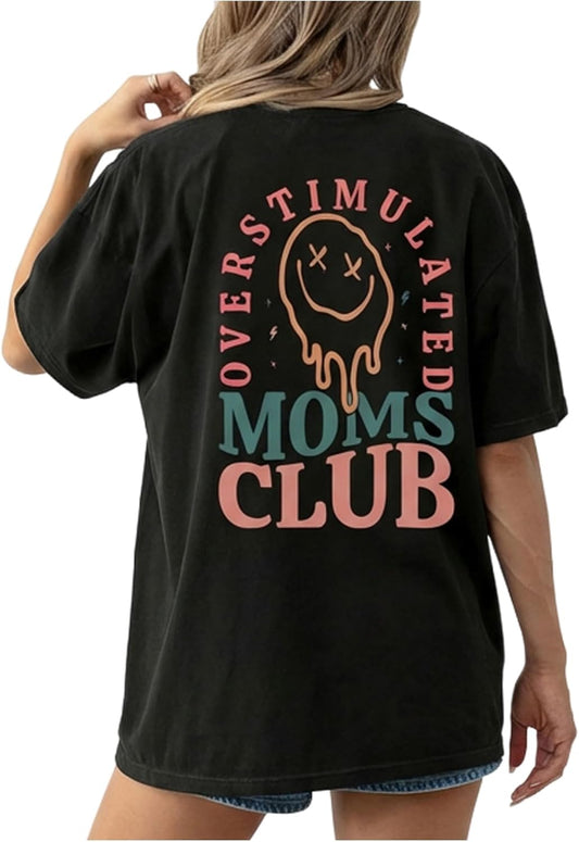Women's Plus Size Graphic Tees Funny Tshirts Short Sleeve Crew Neck Aesthetic Summer Tops