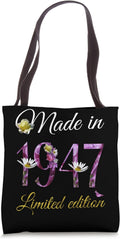 79th Birthday Vintage 1947 Gifts Tee by Alice Ron