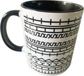 11 Oz Hidden Message Ceramics Coffee Mug，Funny Coffee Mug For Office Gifts (Black)