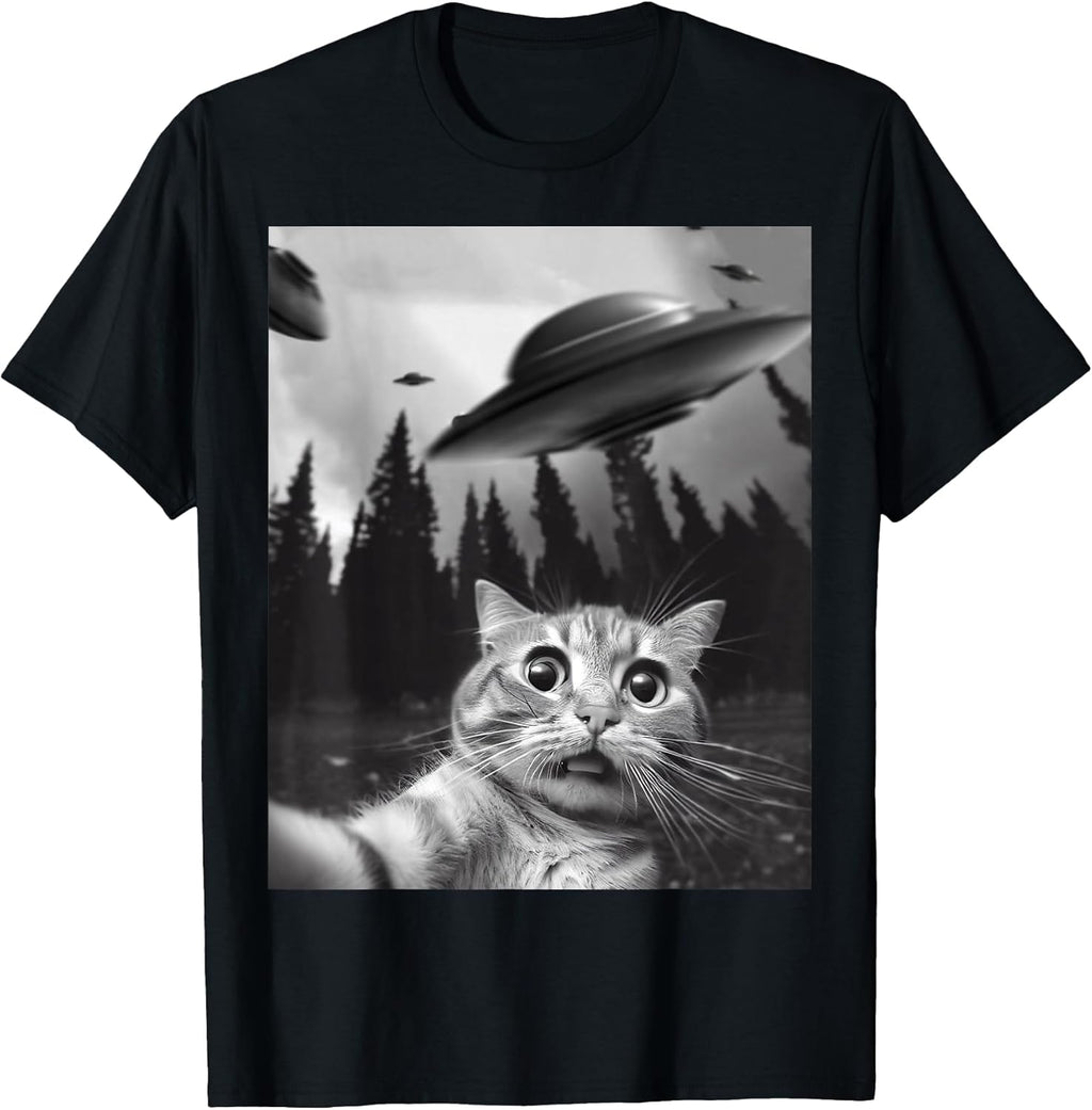 Funny Alien Cat Selfie Shop