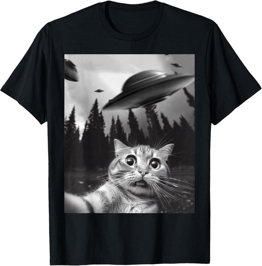 Funny Alien Cat Selfie Shop