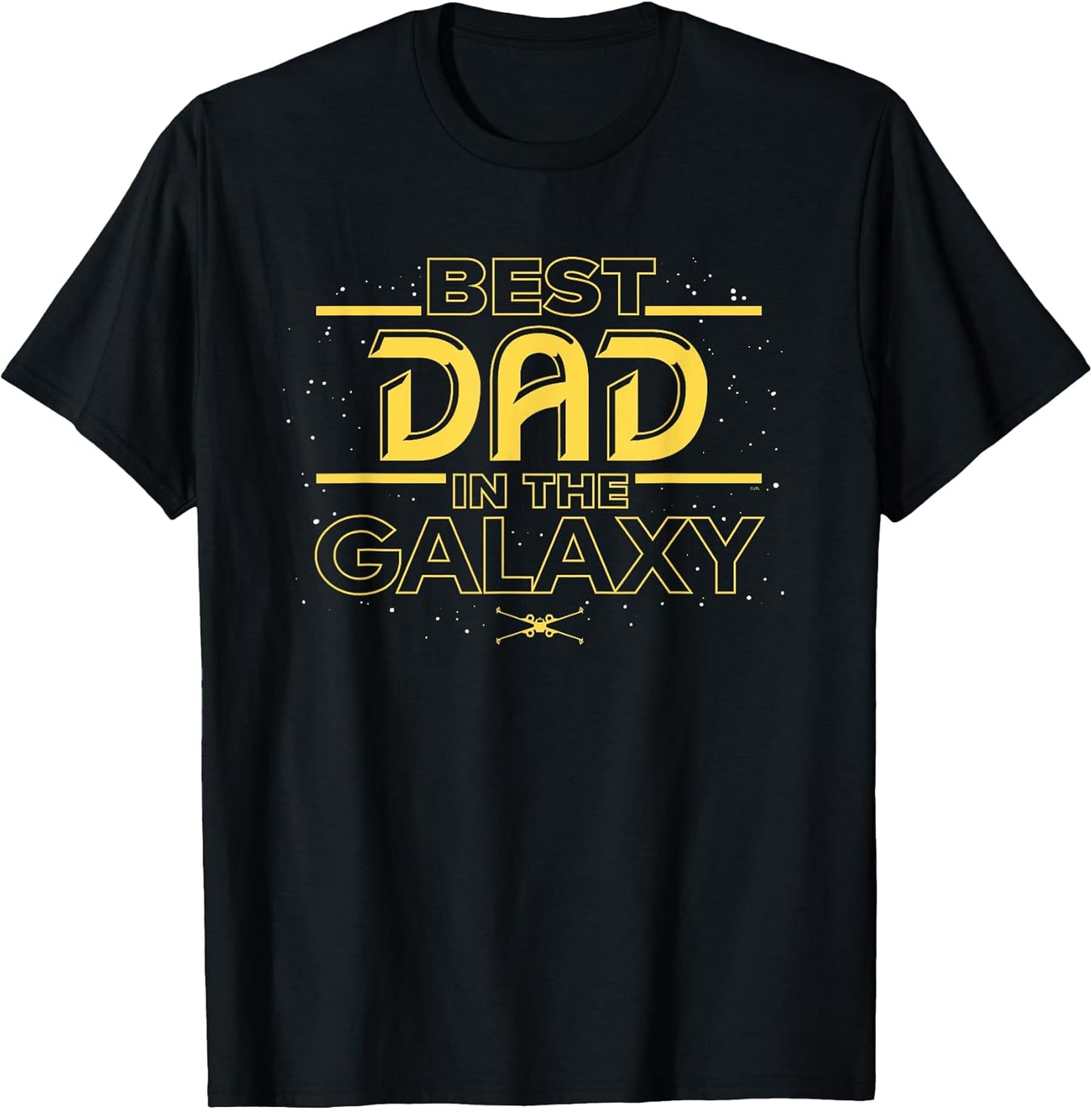 Best Dad in the Galaxy Birthday Father’s Day T-Shirt