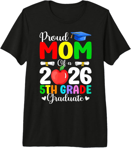 Funny Mom Graduation 2026 Matching Family Grad