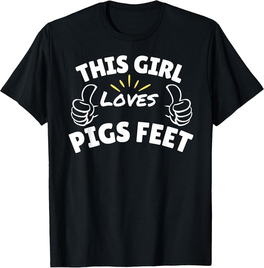 Pool This Girl Loves Various Food Apparel