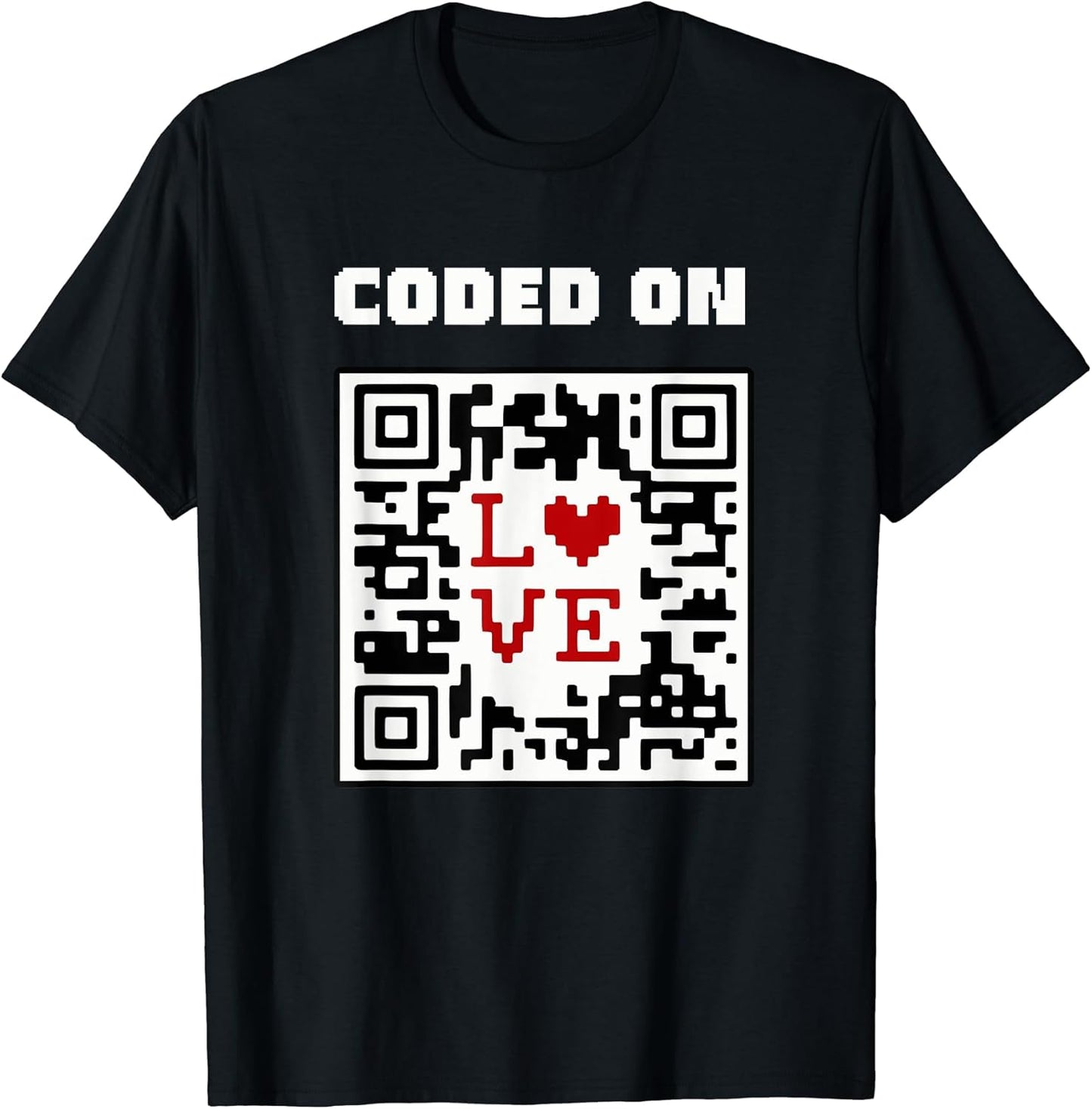 Coded Love Heart QR Code Love