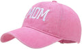 Mom and Dad Hats Fathers Day Mothers Day Embroidered Adjustable Baseball Cap New Parents Gift for Couples