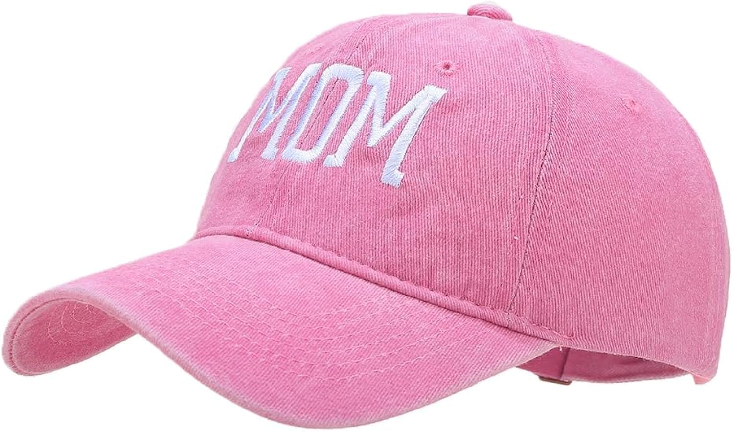 Mom and Dad Hats Fathers Day Mothers Day Embroidered Adjustable Baseball Cap New Parents Gift for Couples