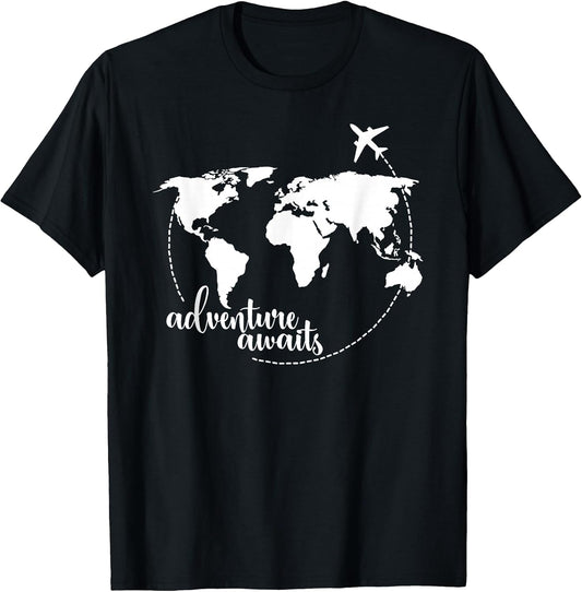 Funny Airplane Adventure Tee
