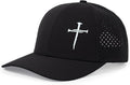 Embroidered Jesus Three Nails Cross-Christian Faith Hats for Men & Women