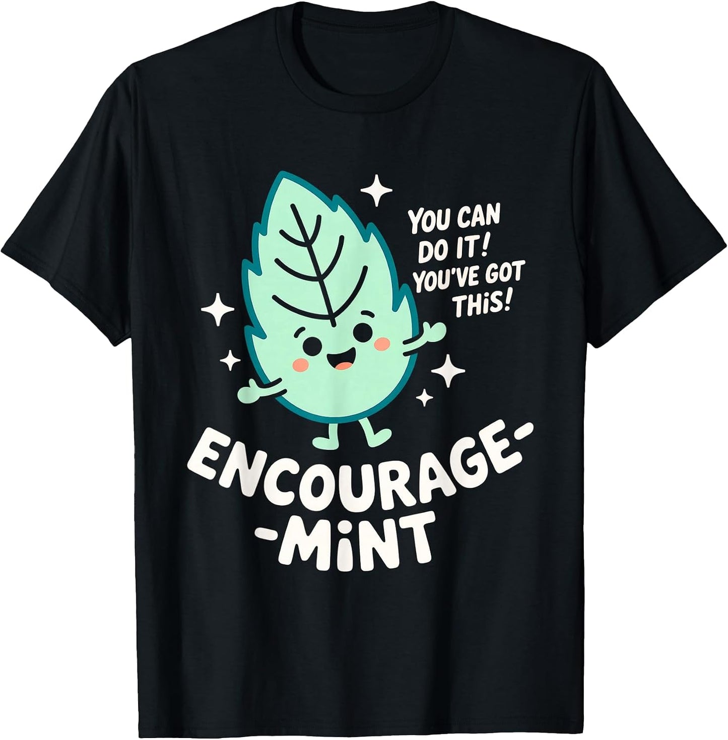 Motivational Puns Positive Mint Leaf Humor