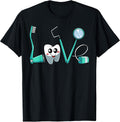 Cute Kawaii Teeth Dentist Dental Hygienist Orthodontics Gift T-Shirt